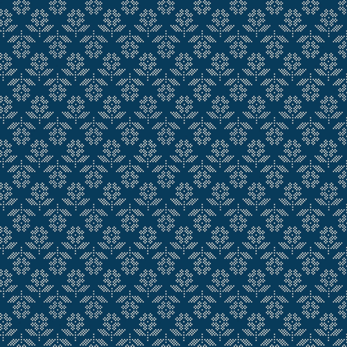 Denim & Daisy - Flowers Oxford Blue
