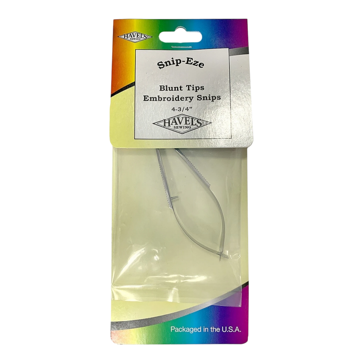 Snip-Eze Blunt Tip Embroidery Snips from Havel , quilting and fabric cutting