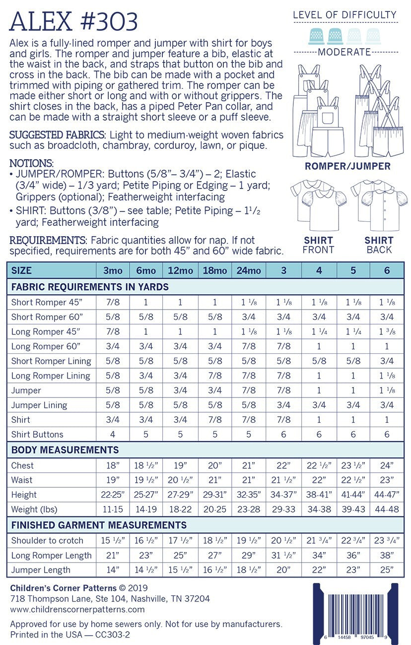 Alex Pattern , quilting and craft projects