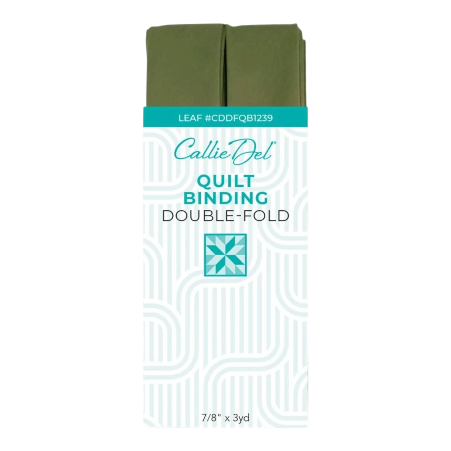Double Fold Quilt Binding Leaf , quilting and neat fabric finishing