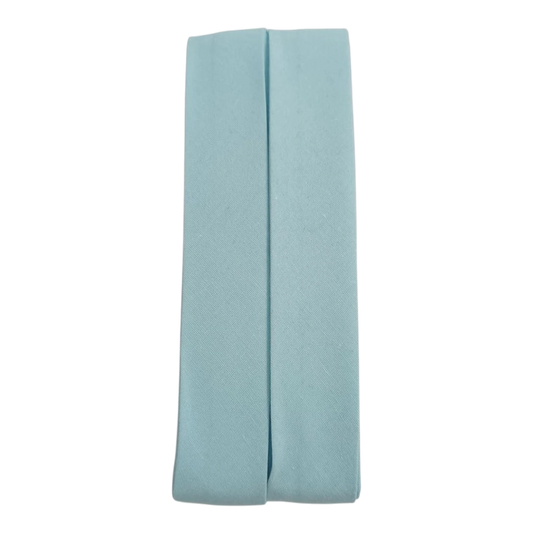 Double Fold Quilt Binding Blue , quilting and neat fabric finishing