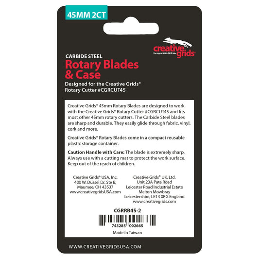 45mm Replacement Rotary Blade 5pk sewing and quilting product