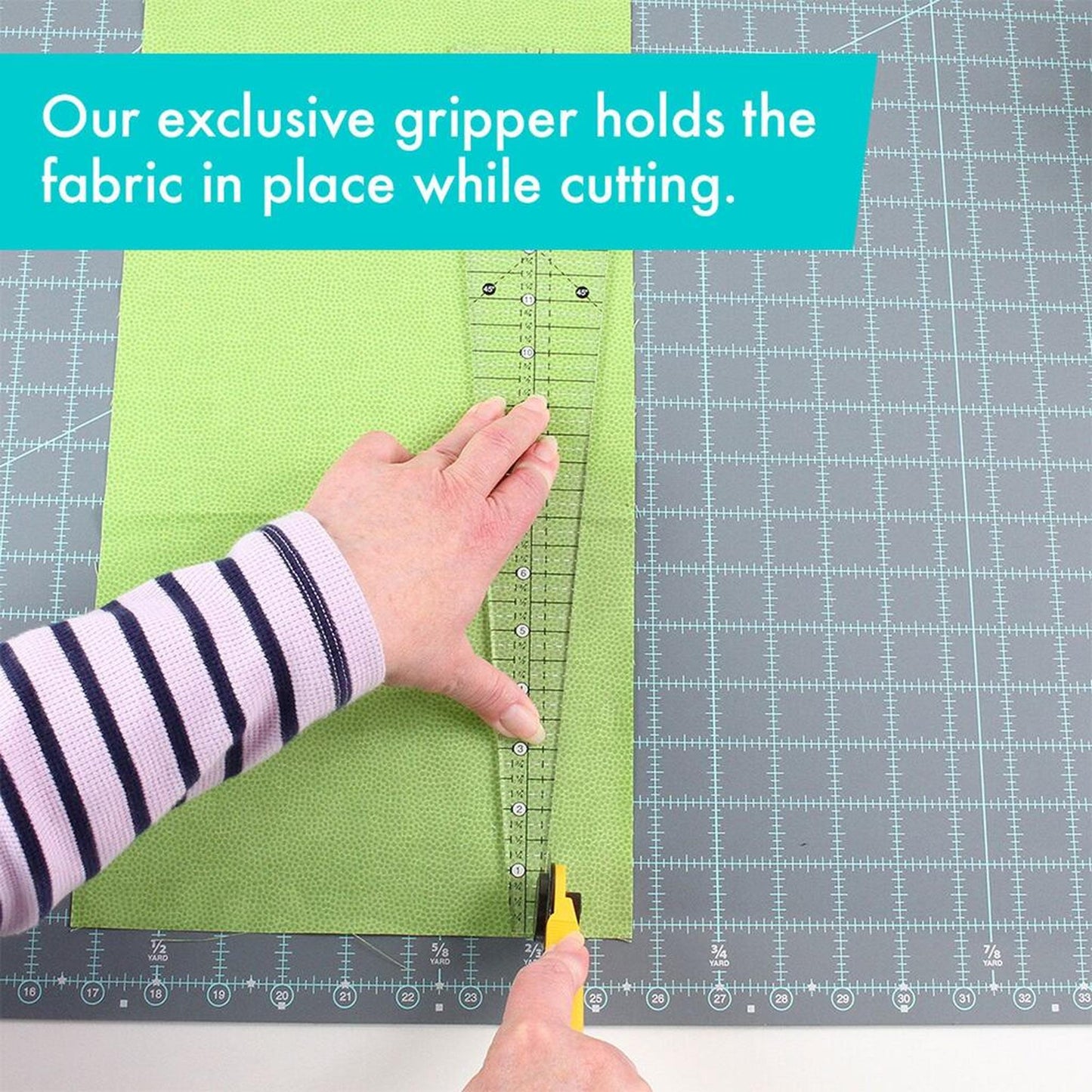 10 Degree Triangle Ruler - CGRT10 for precise cutting, marking and patchwork