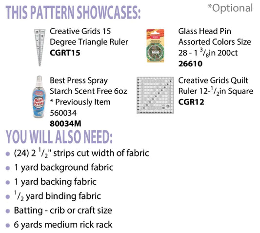 Fan Dance Table Topper Pattern , quilting and craft projects