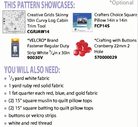 Shadow Box Pillows Pattern , quilting and craft projects
