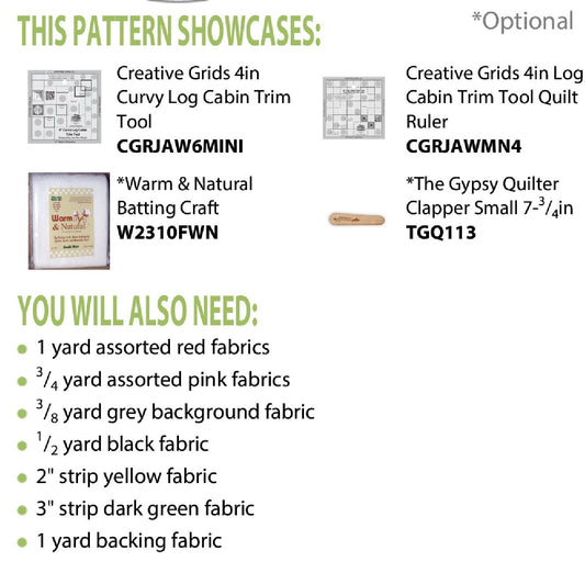 Penny Lane Wall Hanging/Table Topper Pattern , sewing and fabric marking