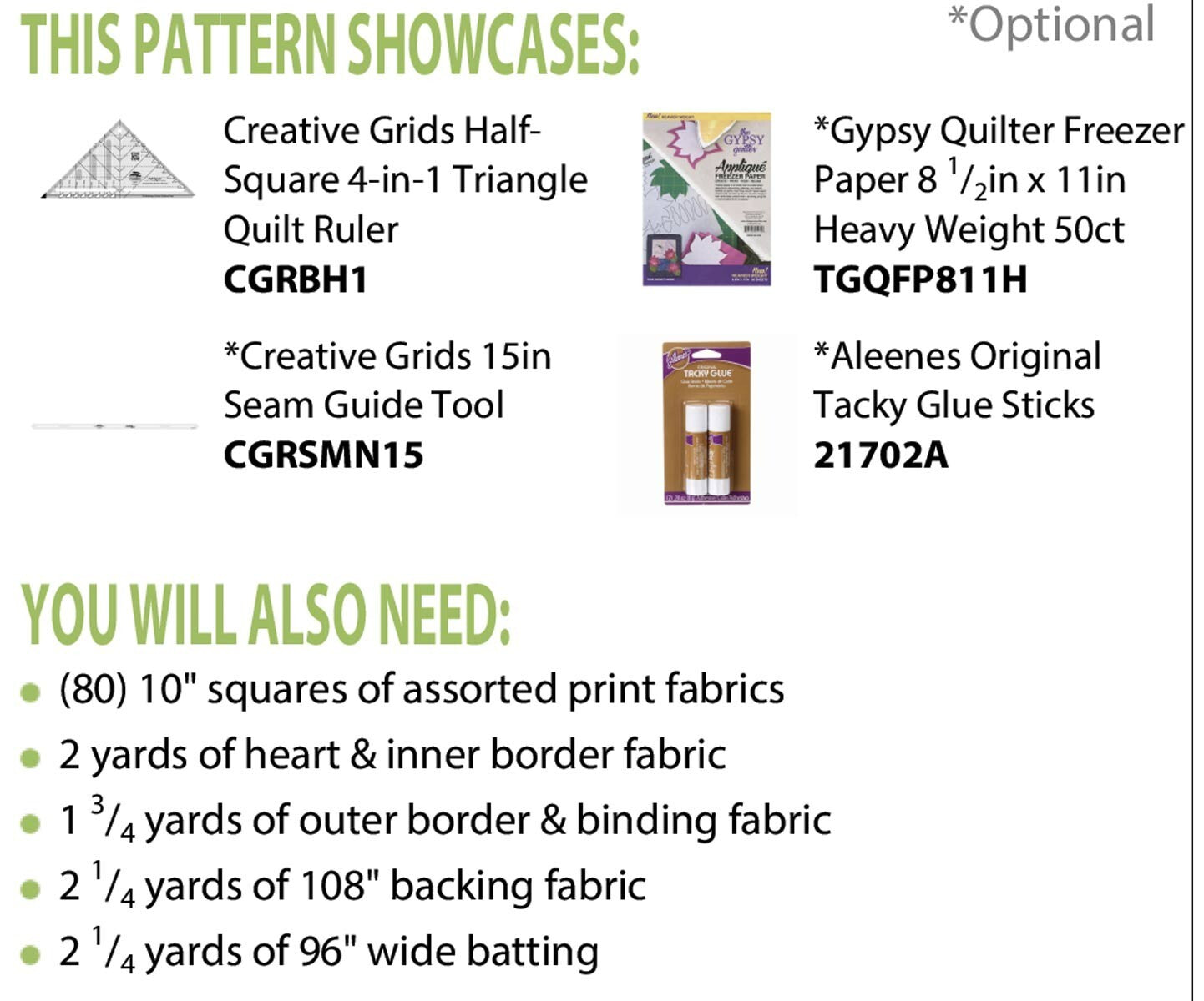 Hearts on the Half Square Quilt Pattern