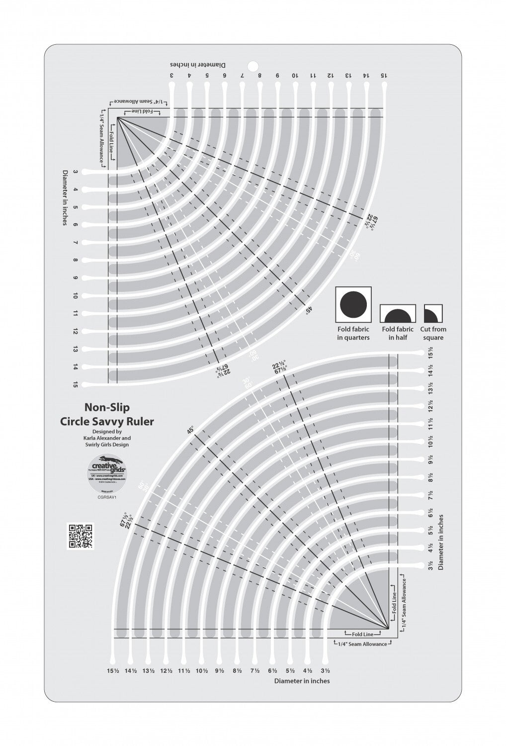 Drunkards Path the Circle Savvy Way Block Pattern