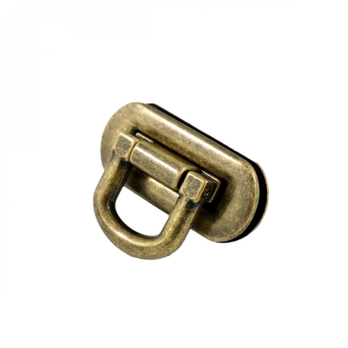 Oval Flip Lock Antique Brass sewing and quilting product