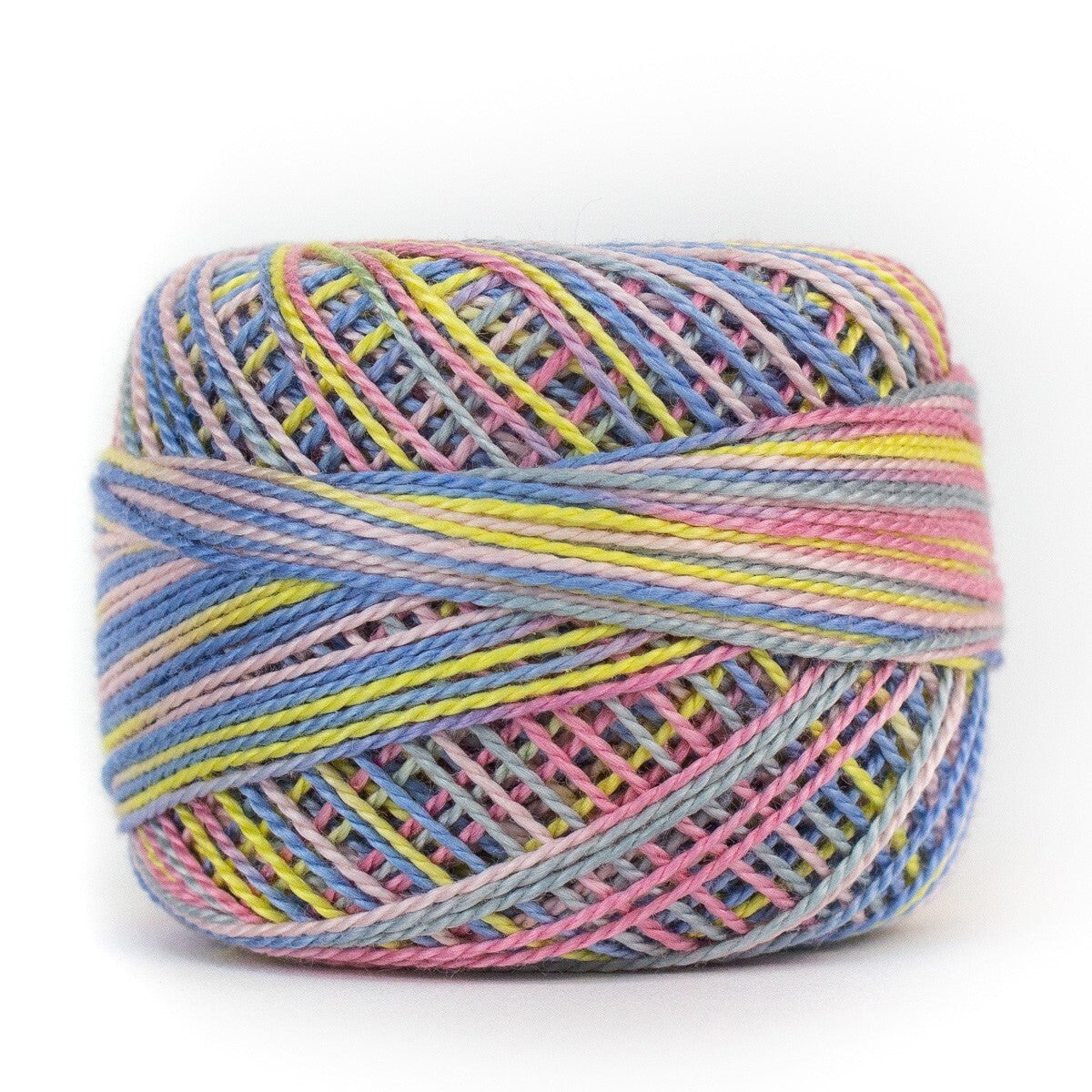 Eleganza 8wt Variegated Perle Cotton Ball - UNICORN for embroidery, stitching and decorative needlework
