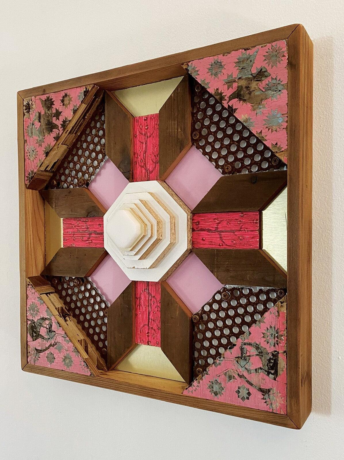 Wood Mosaic Projects: Classic Quilt Block Designs in Wood Book , quilting and craft projects