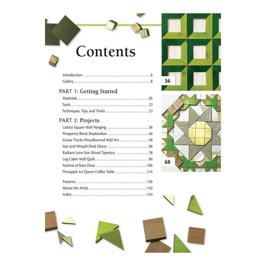 Wood Mosaic Projects: Classic Quilt Block Designs in Wood Book