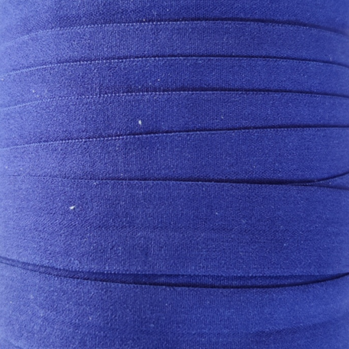 Fold Over Elastic 20 mm Matte - Blueberry for garments, sewing and bag making projects