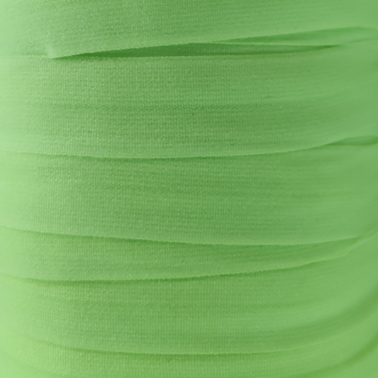 Fold Over Elastic 20 mm Matte - Neon for garments, sewing and bag making projects