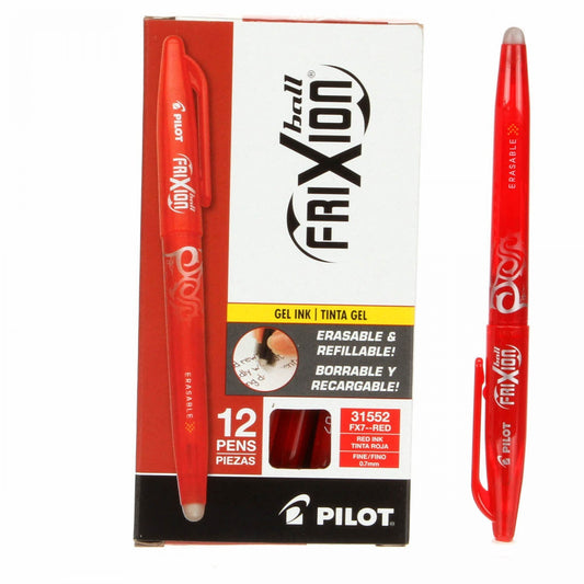 Pilot FriXion Fine Point 0.7mm Red