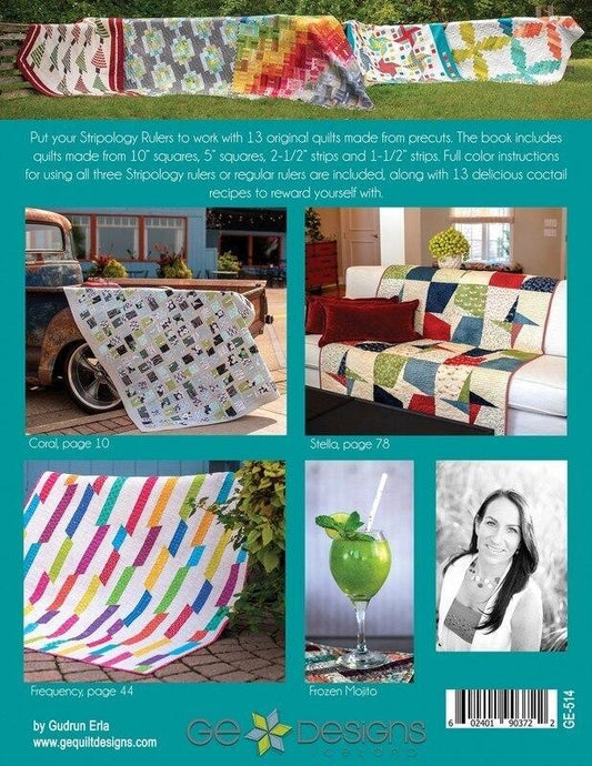 Stripology Mixology Book - Gudrun Erla , quilting and craft projects