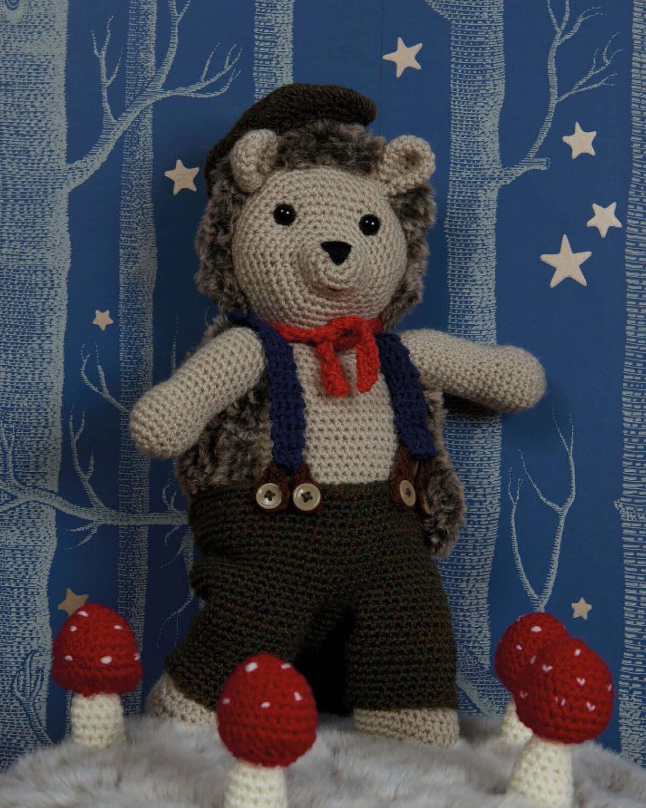 Cute Crocheted Woodland Creatures Book , quilting and craft projects