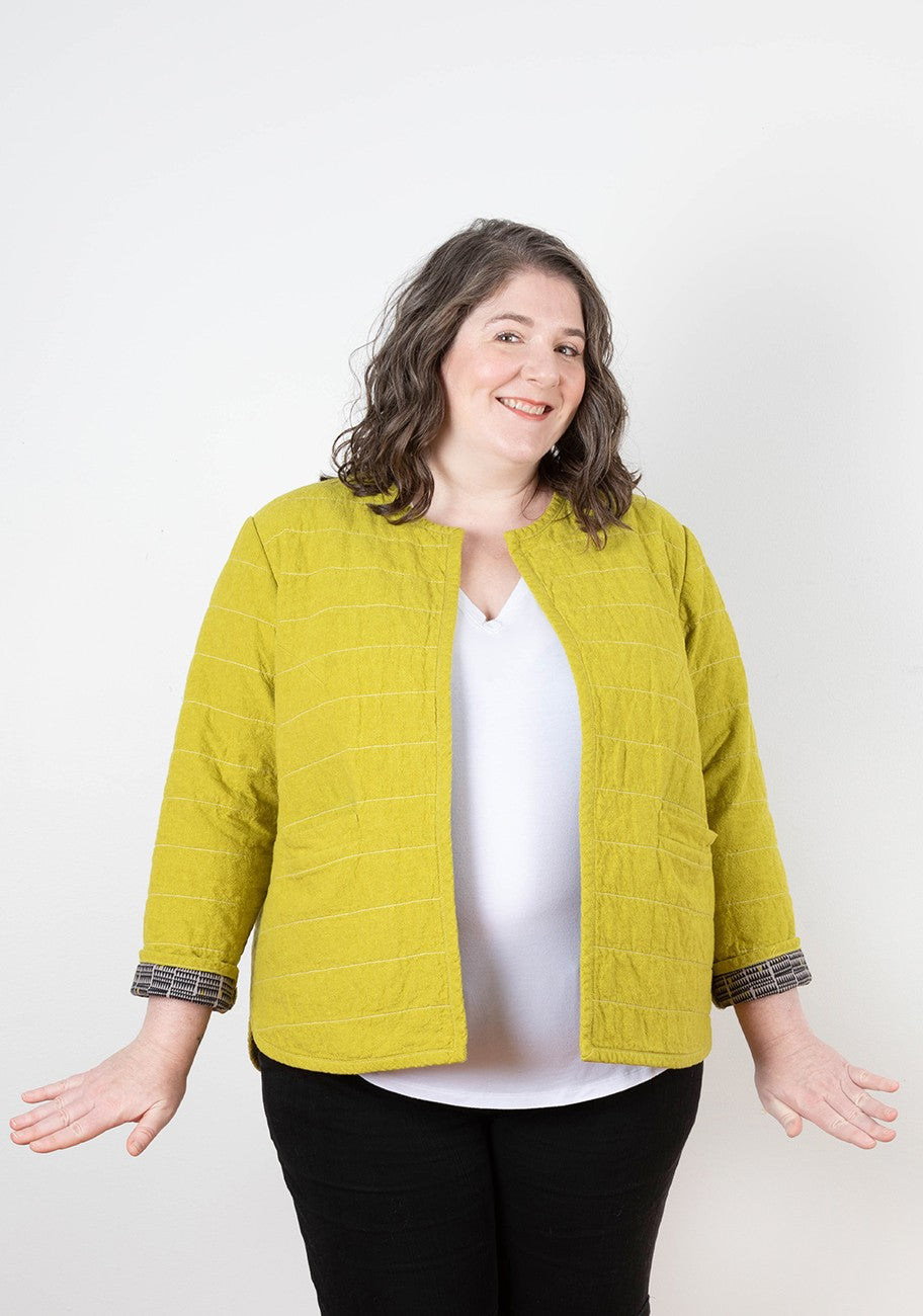 Tamarack Jacket Pattern Size 14-30 – project preview 1