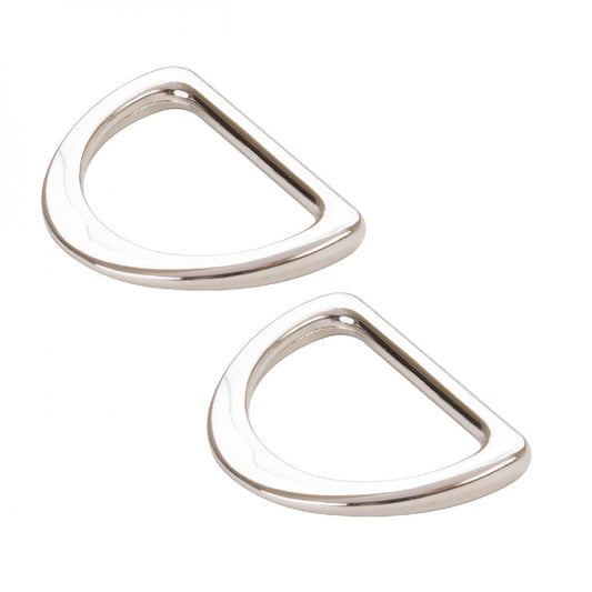 ByAnnie Flat D-Rings - 1in - Set of 2