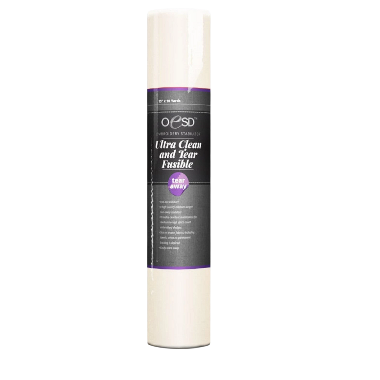 OESD Ultra Clean and Tear Fusible 381 mm x 10 yds for applique, sewing and craft projects