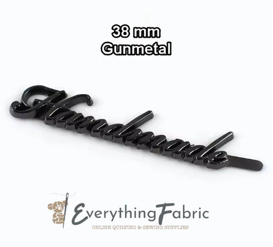 Handmade Script Bling - 38 mm sewing and quilting product