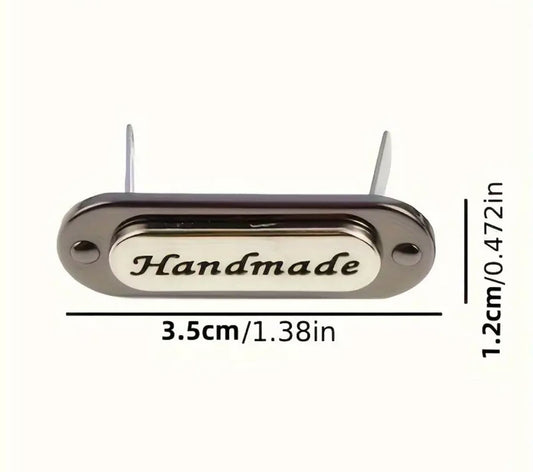 Metal Handmade Project Label sewing and quilting product