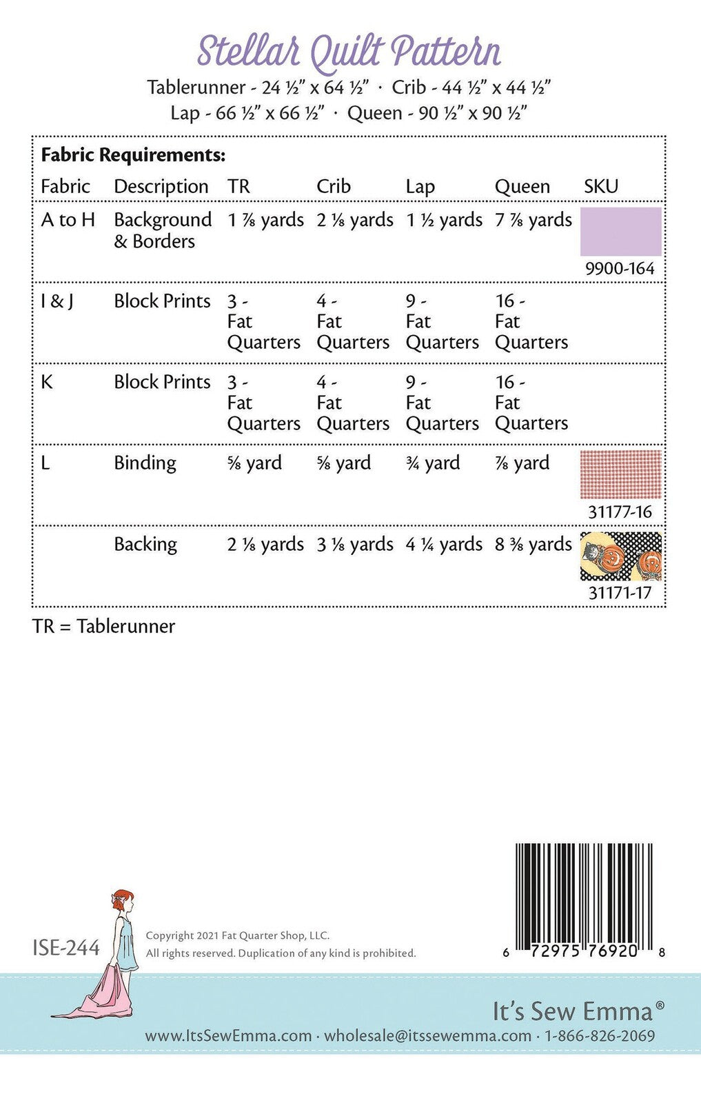 Stellar Quilt Pattern - It's Sew Emma , quilting and craft projects