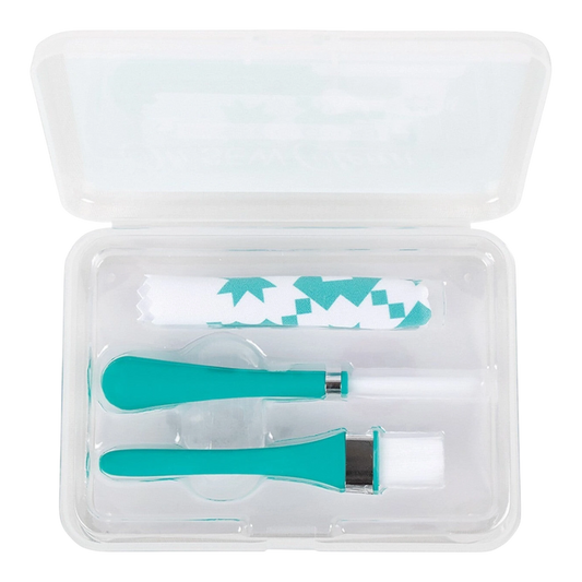 Oh Sew Clean Brush and Cloth Set Mint