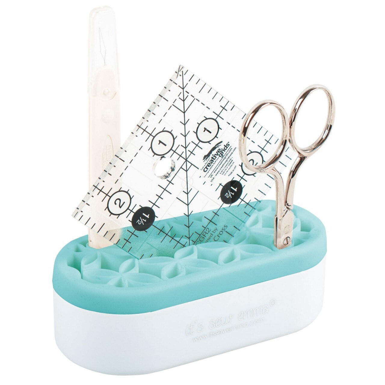 MINI Oh Sew! Organized Stash n Store AQUA sewing and quilting product