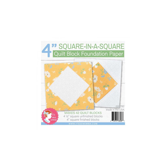 Foundation Paper Pad - Square in a Square Quilt Block Pad