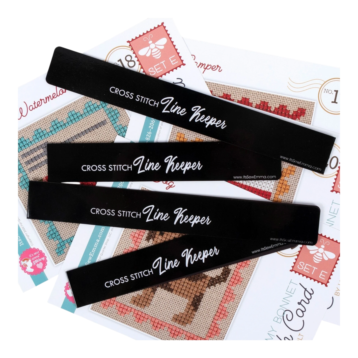 Cross Stitch Line Keepers - It's Sew Emma sewing and quilting product