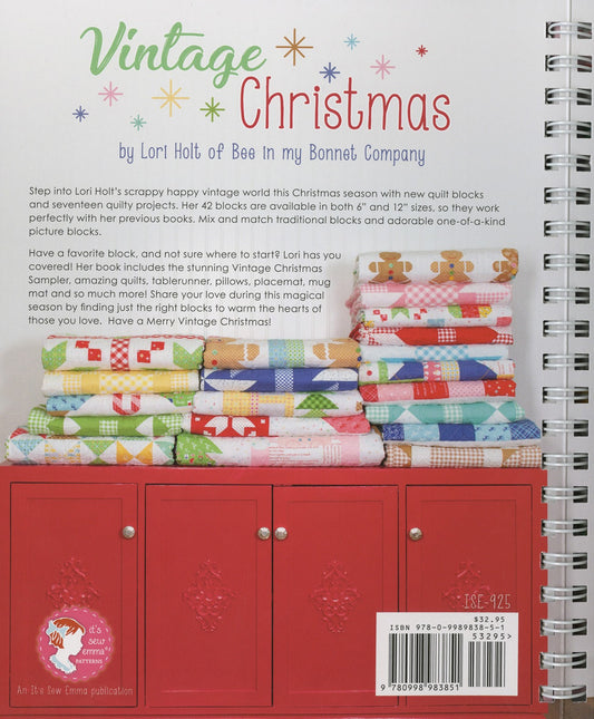 Vintage Christmas by Lori Holt – back cover