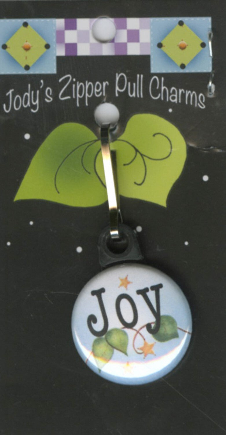 Zipper Charm - Joy