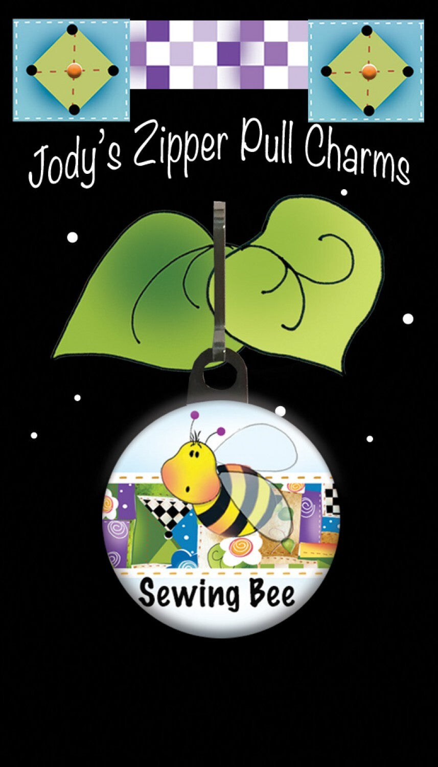 Zipper Charm - Sewing Bee