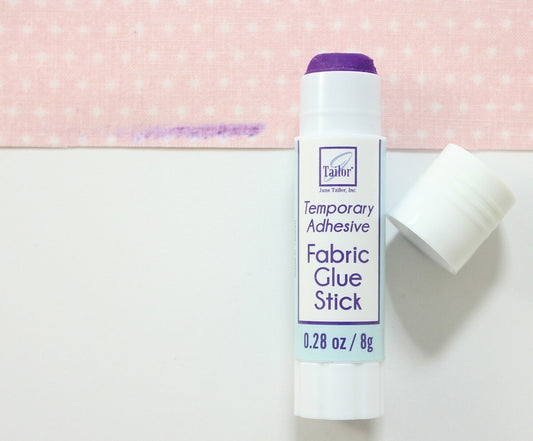 Fabric Glue Stick - Temporary Adhesive June Tailor for applique, sewing and craft projects