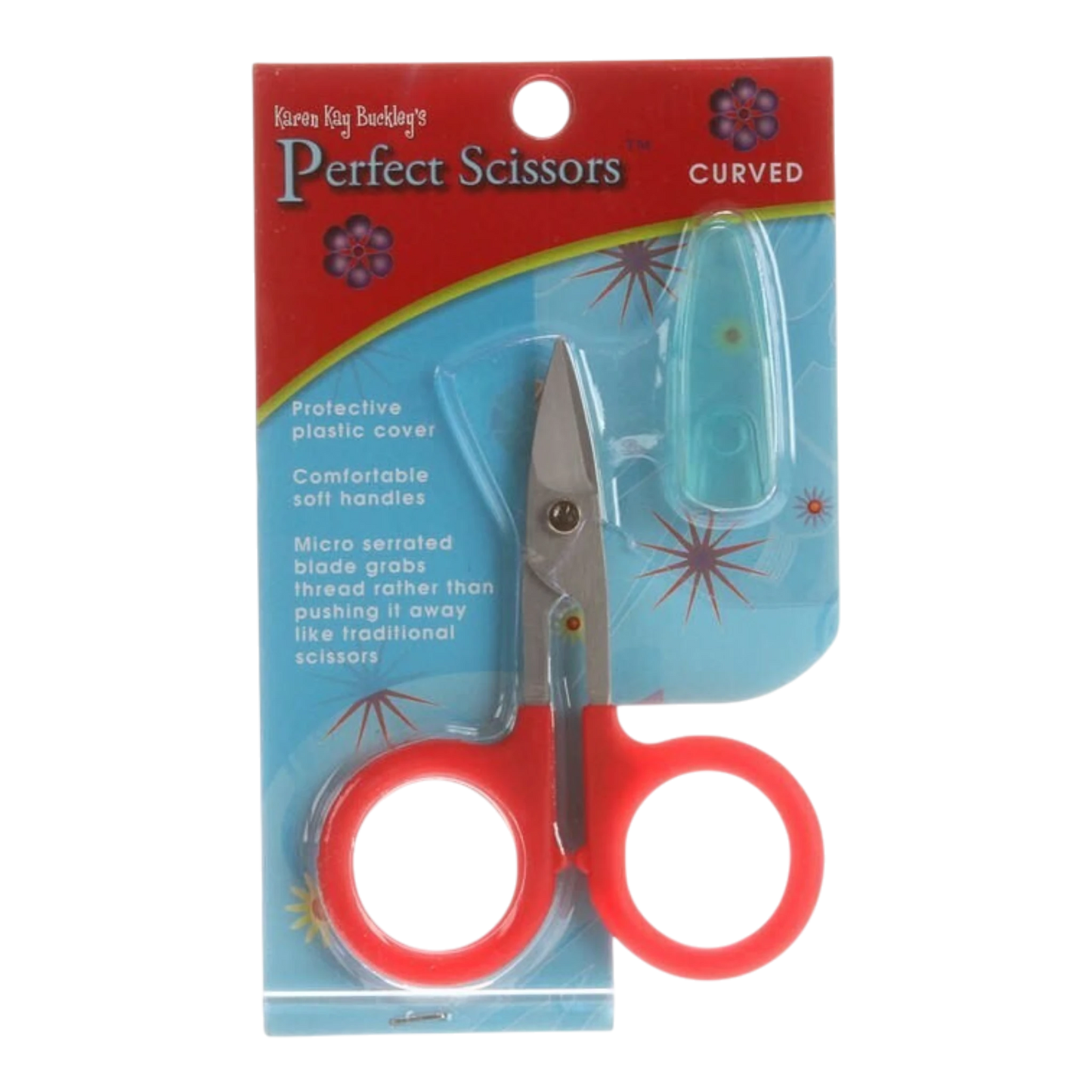 Perfect Scissors Curved by Karen Kay Buckley 95 mm , quilting and fabric cutting