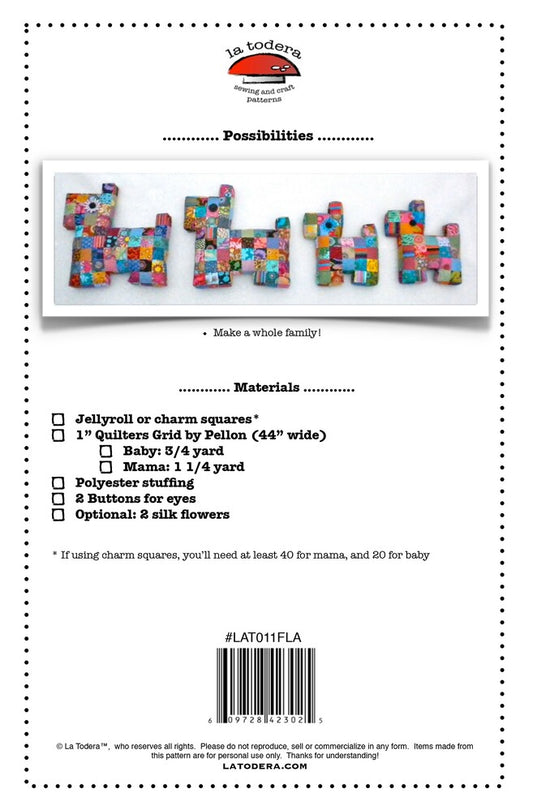 Flatty Dogs mama & Baby Pillow Pattern , quilting and craft projects