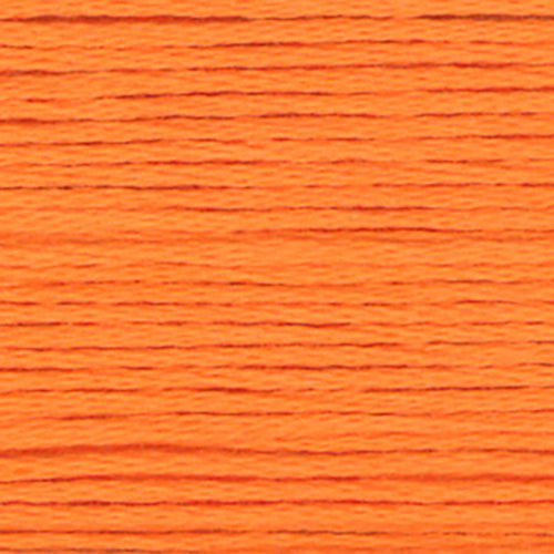 Cosmo Embroidery Floss 25 Vivid Orange Pepper - 146 for embroidery, stitching and decorative needlework