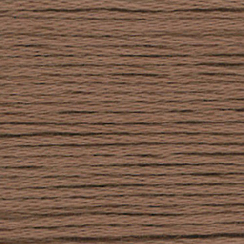 Cosmo Embroidery Floss 25 Light Teak Grayish Brown - 384