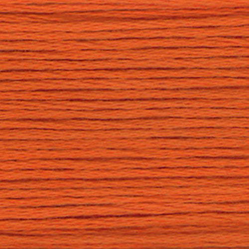 Cosmo Embroidery Floss 25 Flame Orange - 404
