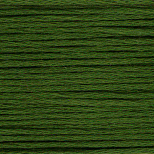 Cosmo Embroidery Floss 25 Light Tartan Green - 636