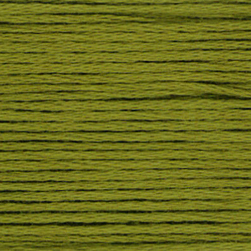 Cosmo Embroidery Floss 25 Dull Yellow Green - 674