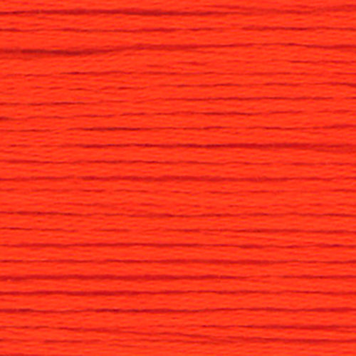 Cosmo Embroidery Floss 25 Vivid Orange - 758