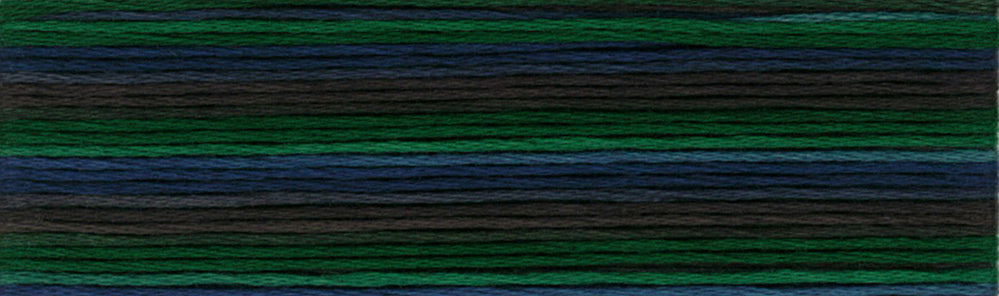 Cosmo Seasons Variegated Embroidery Floss 80 8025