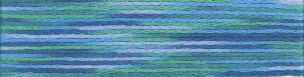 Cosmo Seasons Variegated Embroidery Floss 80 9014