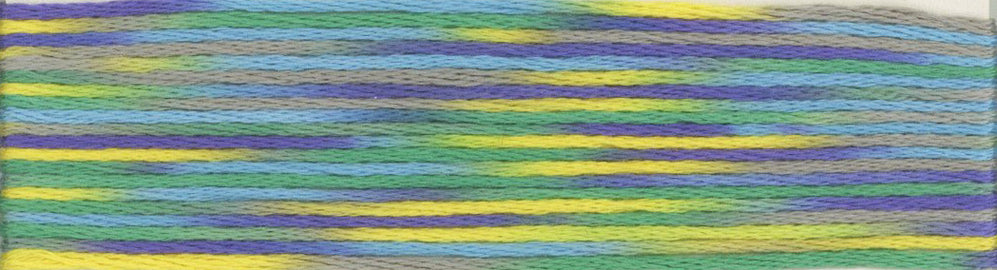Cosmo Seasons Variegated Embroidery Floss 80 9015
