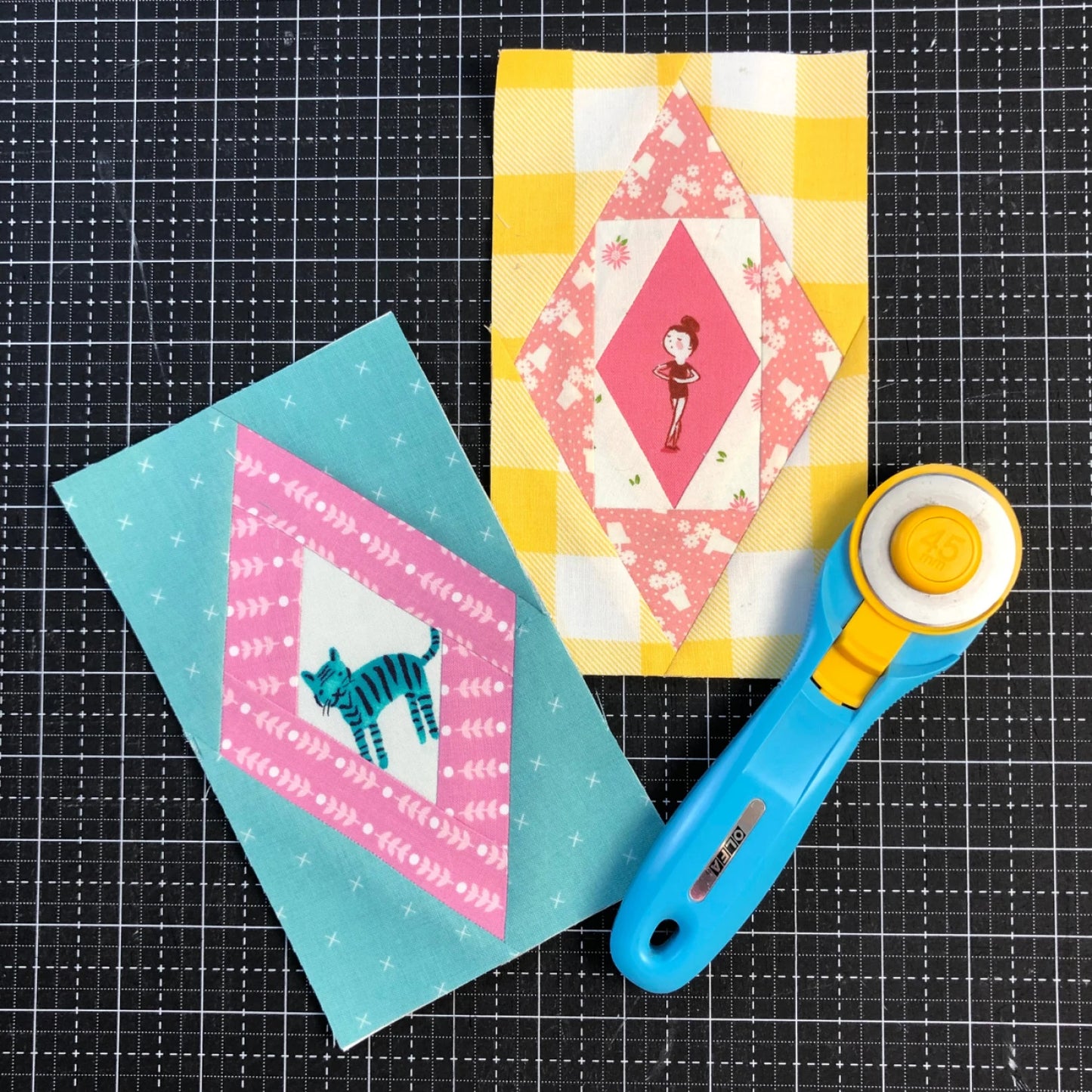 Scrappy Diamonds Foundation Pad