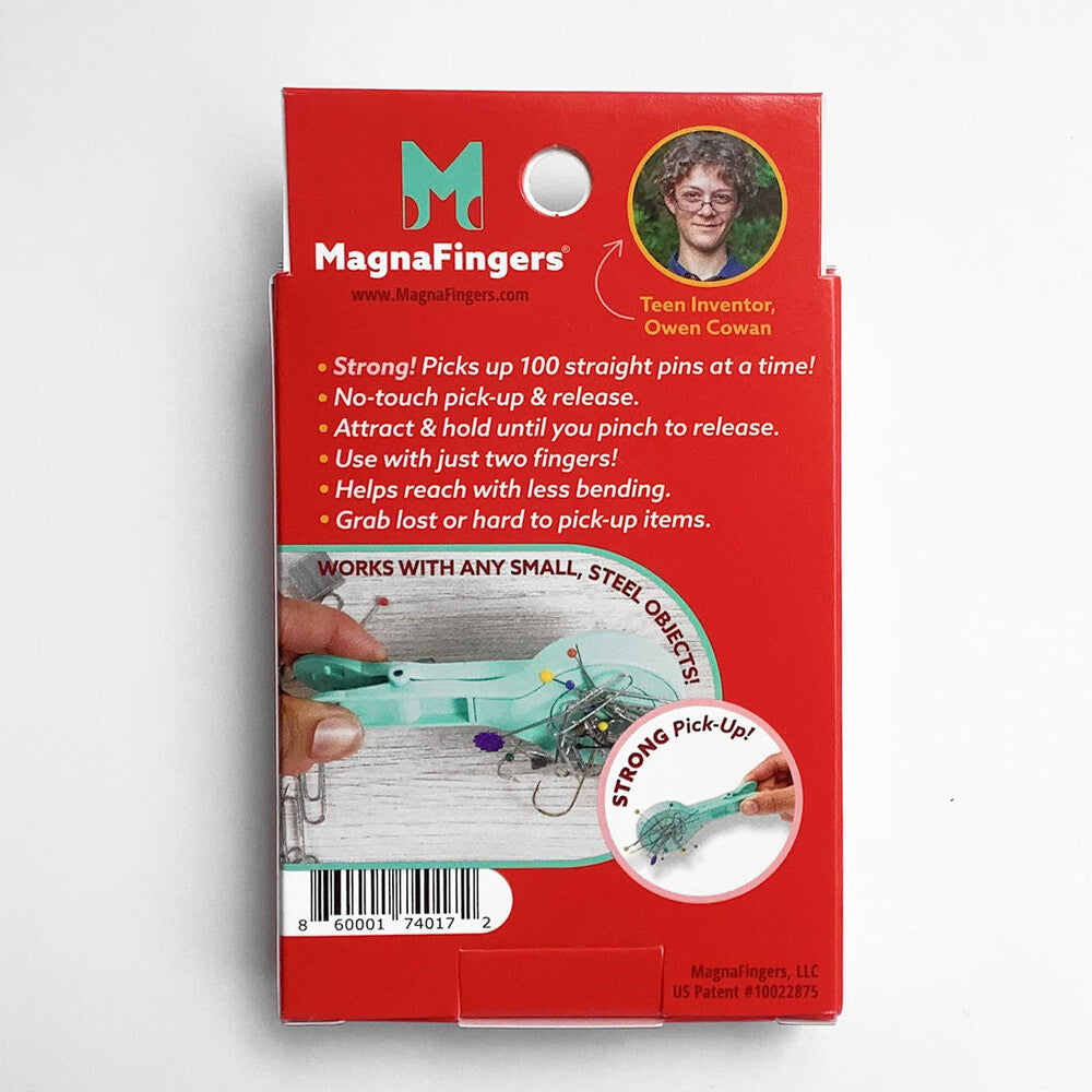 MagnaFingers Pick-up/Release - Aqua sewing and quilting product