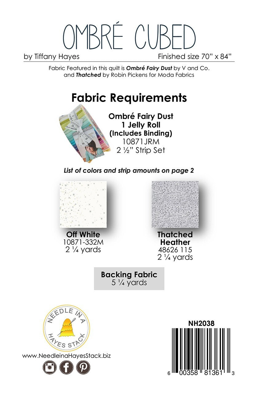 Ombre Cubed Quilt Pattern , quilting and craft projects