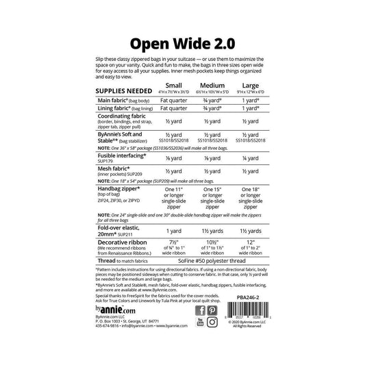 Open Wide 2.0 Pattern